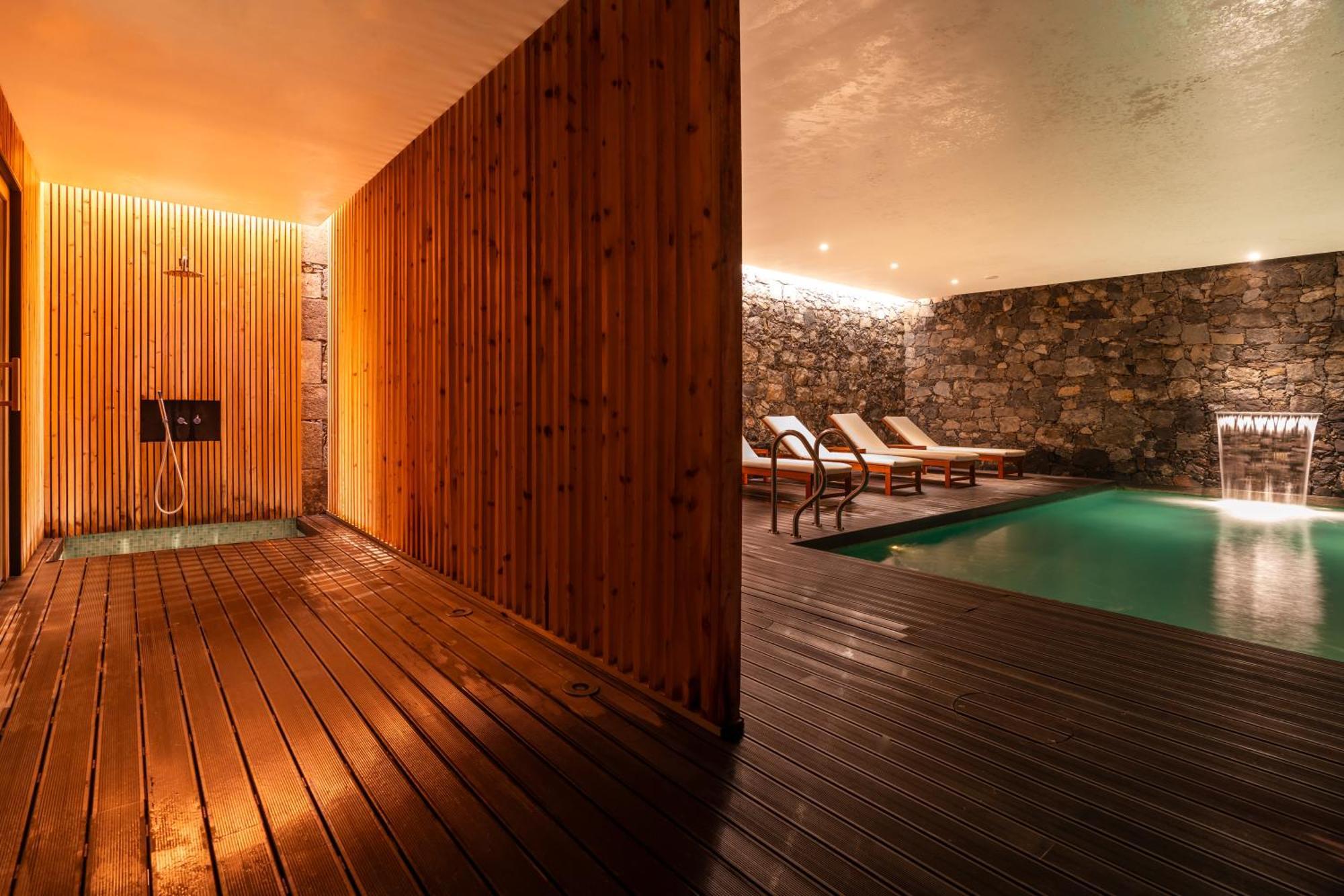 Sensi Azores Nature And Spa Ginetes Buitenkant foto The spa at the Hotel
