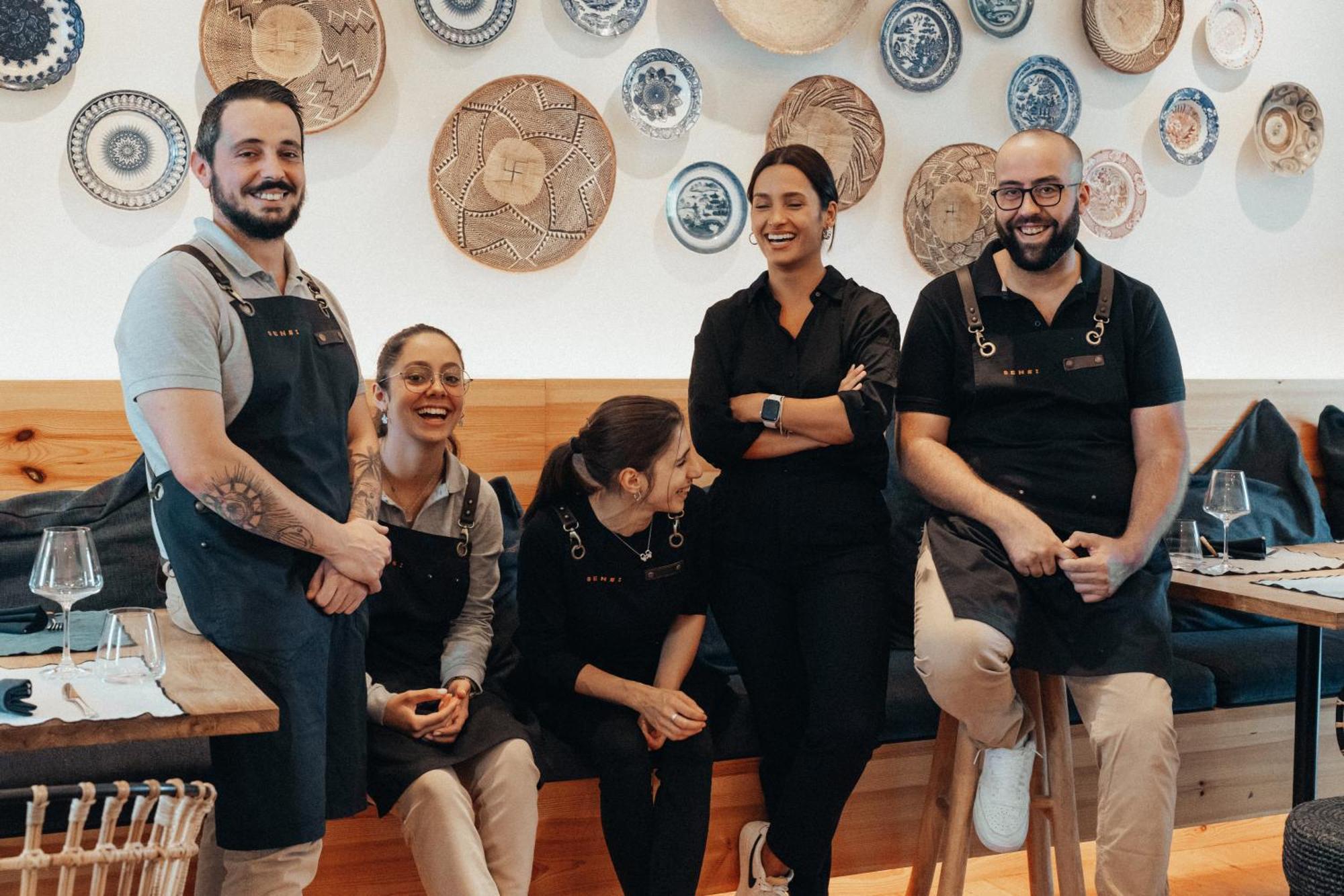 Sensi Azores Nature And Spa Ginetes Buitenkant foto Restaurant staff