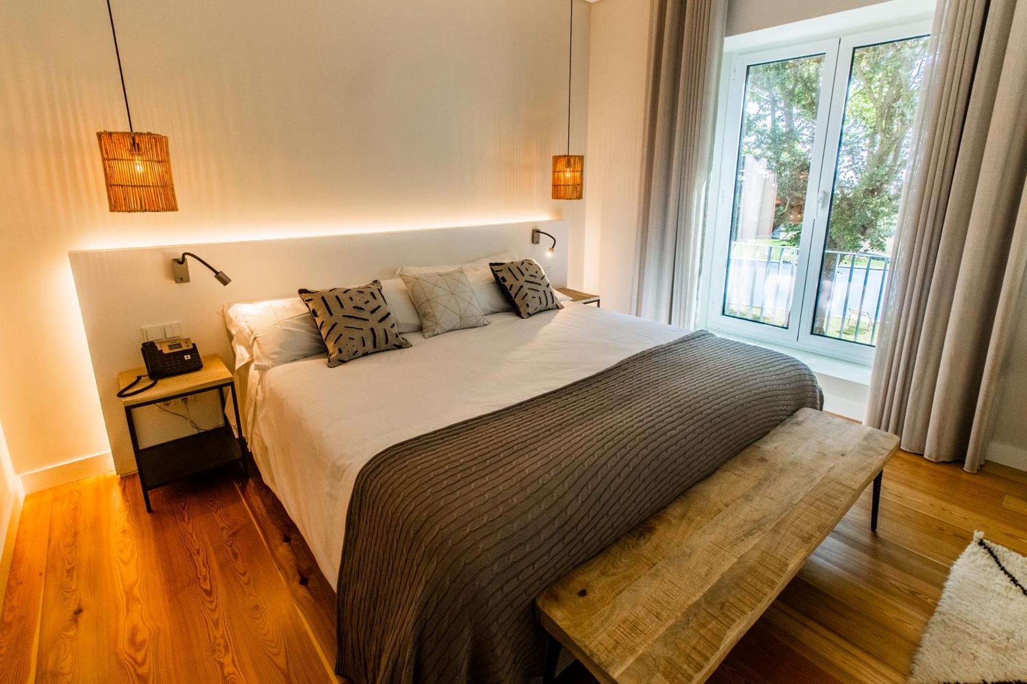 Sensi Azores Nature And Spa Ginetes Kamer foto A bedroom at the hotel